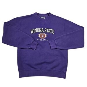 Gear For Sports Winona State Football Purple Sweatshirt Womens Size S Sports Fan